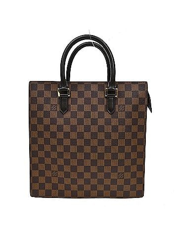 Louis Vuitton Venice Sac Plat Bag Damier Brown Canvas Tote Bag Bag (view 1)