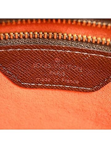 Louis Vuitton Venice Sac Plat Bag Damier Brown Canvas Tote Bag Bag (view 2)