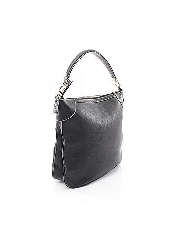 Salvatore Ferragamo Salvatore Ferragamo Gancini Shoulder Bag/Handbag, Leather, Women's, Black, 21 4374 (view 2)