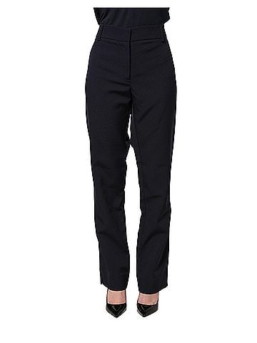 Blugirl Blumarine Dark Blue High Waist Straight Dress Formal Trouser Women's Pants (view 1)