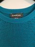 Bebe 100% Viscose Solid Teal Wool Dress Size L - photo 4
