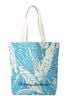 Tommy Bahama 100% Canvas Floral Blue White Tote One size - photo 1
