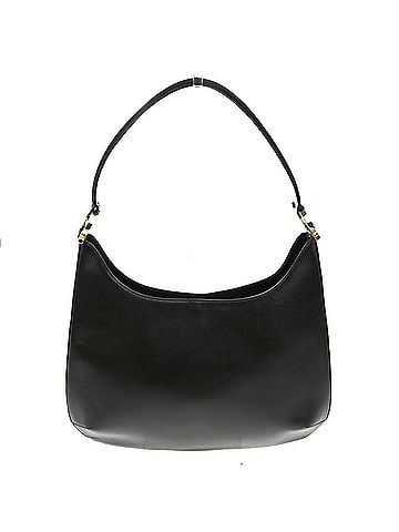 Salvatore Ferragamo Gancini Shoulder Bag Leather Brown Leather Shoulder Bag Bag (view 1)