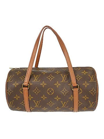 Louis Vuitton Papillon Handbag Monogram Canvas Brown Canvas Handbag (view 1)
