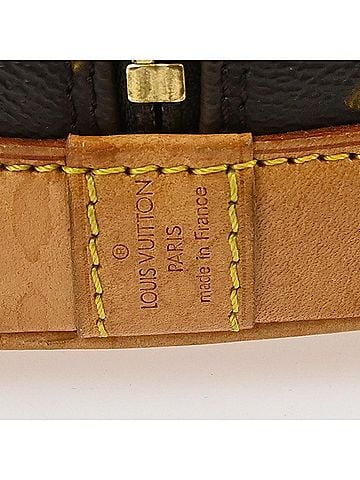 Louis Vuitton Alma Handbag Monogram Canvas Brown Canvas Handbag (view 2)