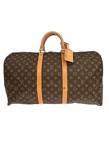 Louis Vuitton Keepall Bag Monogram Canvas Brown Canvas Travel Bag Bag (view 1)