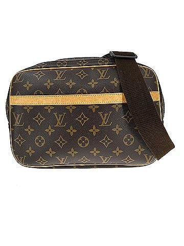 Louis Vuitton Reporter Bag Monogram Canvas Brown Canvas Shoulder Bag Bag (view 1)