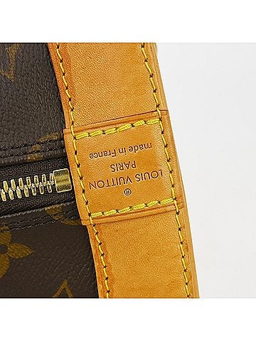 Louis Vuitton Alma Handbag Monogram Canvas Brown Canvas Handbag (view 2)
