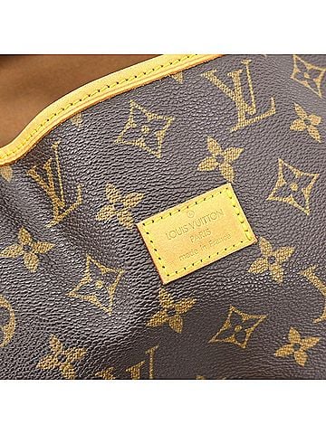 Louis Vuitton Saumur Handbag Monogram Canvas Brown Canvas Shoulder Bag Bag (view 2)