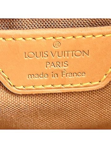 Louis Vuitton Vintage Montsouris Backpack Monogram Canvas Brown Canvas Backpack Bag (view 2)