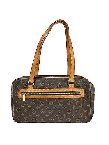 Louis Vuitton Cite Handbag Monogram Canvas Brown Canvas Shoulder Bag Bag (view 1)