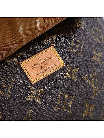 Louis Vuitton Saumur Handbag Monogram Canvas Brown Canvas Shoulder Bag Bag (view 2)