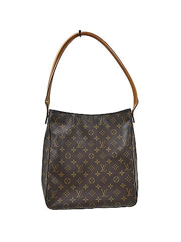 Louis Vuitton Monogram Looping Handbag Monogram Canvas Brown Canvas Shoulder Bag Bag (view 1)