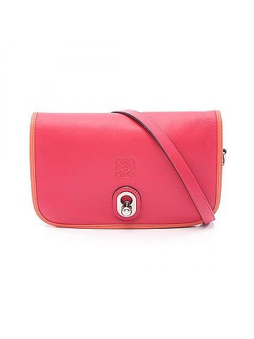 Loewe Loewe Ines de la Fressange Shoulder Bag/Handbag, Leather, Women's, Red/Orange, 324.71.H70 (view 1)