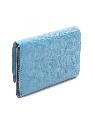 Loewe Loewe Anagram Vertical Wallet Small Tri-fold Leather Women's Green C821S33X12 (view 2)