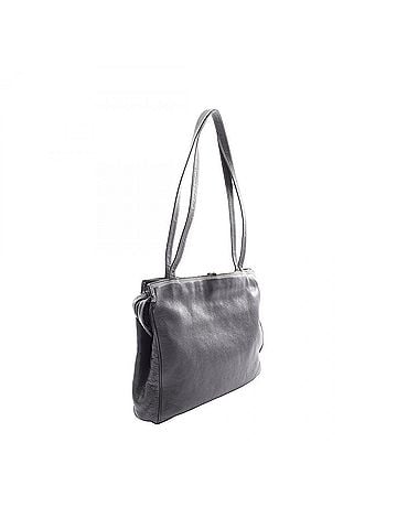 Loewe Loewe Anagram Tote Bag Handbag Leather Women's Black (view 2)
