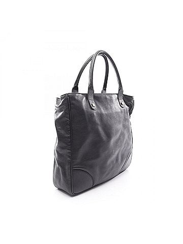 Loewe Loewe Anagram Tote Bag Handbag Leather Women's Black (view 2)