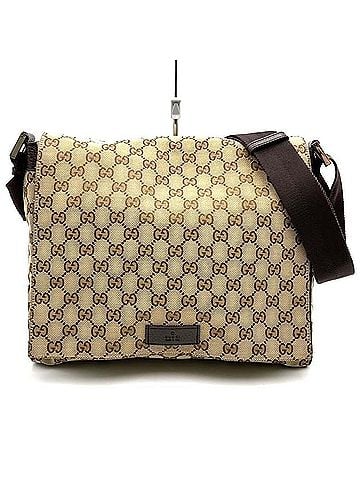 Gucci GUCCI 146236 Shoulder Bag GG Canvas Brown Women's (view 1)
