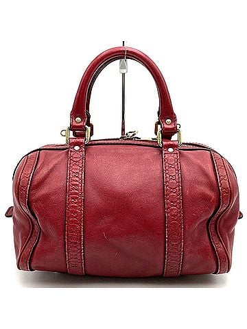 Gucci GUCCI 269876 Leather Handbag, Red, Women's (view 2)