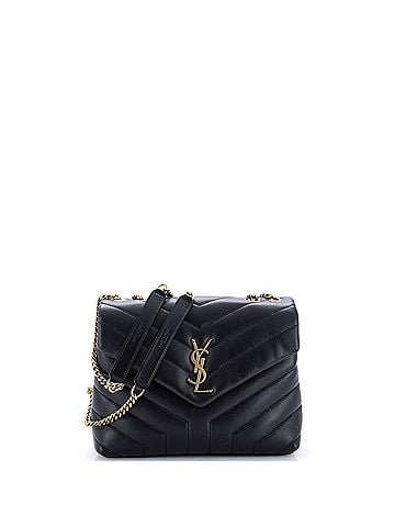 Saint Laurent Loulou Shoulder Bag Matelasse Chevron Leather Small (view 1)