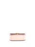 Versace 100% Leather Pink Virtus Flap Shoulder Bag Leather Small One size - photo 2