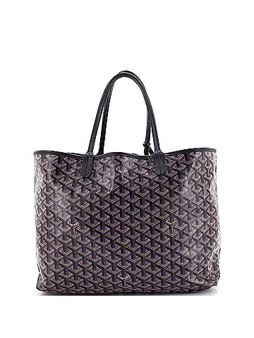 Goyard Saint Louis Tote Claire Voie Coated Canvas PM (view 1)