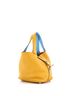 Hermès 100% Leather Yellow Eclat Picotin Lock Bag Clemence MM One size - photo 3