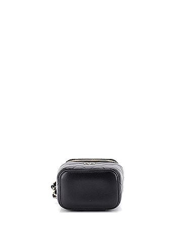 Chanel Camellia Bow Vanity Case with Chain Quilted Lambskin Mini (view 2)