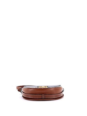 Gucci Padlock Saddle Shoulder Bag GG Coated Canvas and Leather Small (view 2)