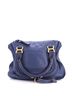 Chloé 100% Leather Blue Marcie Satchel Leather Medium One size - photo 1