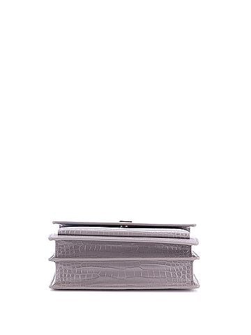 Saint Laurent Sunset Crossbody Bag Crocodile Embossed Leather Medium (view 2)