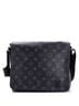Louis Vuitton 100% Coatead Canvas Black District Messenger Bag Monogram Eclipse Canvas PM One size - photo 1