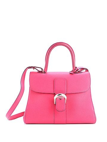 Delvaux Brillant Top Handle Bag Leather MM (view 1)