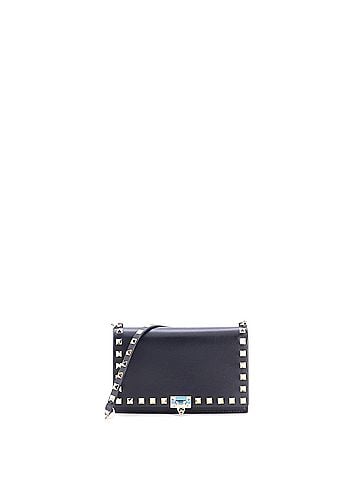 Valentino Garavani Rockstud Flap Shoulder Bag Leather Mini (view 1)