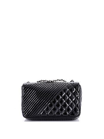 Chanel Coco Boy Flap Bag Quilted Patent Medium (view 2)