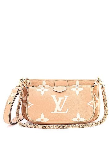 Louis Vuitton Multi Pochette Accessoires Bicolor Monogram Empreinte Giant (view 1)