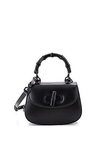 Gucci Bamboo 1947 Top Handle Bag Leather Mini (view 1)