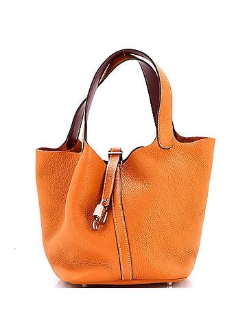Hermès Eclat Picotin Lock Bag Clemence MM (view 1)