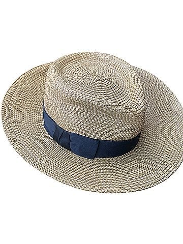 Eric Javits Straw Fedora Hat (view 1)