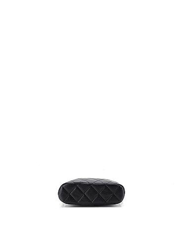 Chanel CC Dome Zip Clutch with Chain Quilted Caviar Mini (view 2)