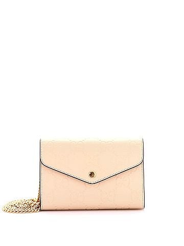 Gucci Envelope Wallet on Chain Guccissima Leather (view 1)
