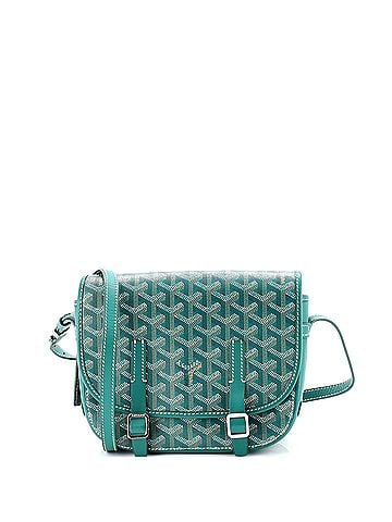 Goyard Belvedere Messenger Bag Coated Canvas with Leather PM (view 1)