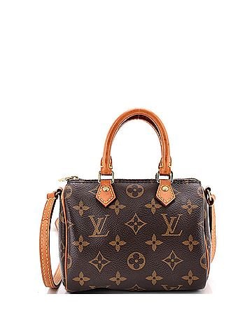 Louis Vuitton Speedy Bandouliere Bag Monogram Canvas Nano (view 1)