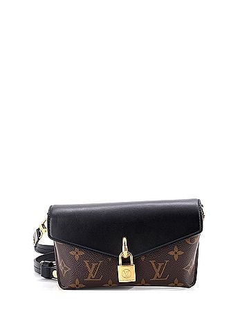 Louis Vuitton Padlock on Strap Handbag Monogram Canvas and Leather (view 1)