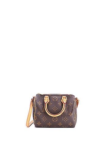 Louis Vuitton Speedy Bandouliere Bag Monogram Canvas Nano (view 1)