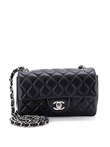 Chanel Classic Single Flap Bag Quilted Lambskin Mini (view 1)