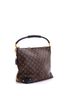 Louis Vuitton 100% Coatead Canvas Brown Triangle Softy Bag Reverse Monogram Canvas One size - photo 3