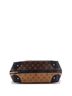 Louis Vuitton 100% Coatead Canvas Brown Triangle Softy Bag Reverse Monogram Canvas One size - photo 2