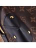 Louis Vuitton 100% Coatead Canvas Brown Triangle Softy Bag Reverse Monogram Canvas One size - photo 6