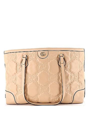 Gucci Ophidia Open Tote GG Matelasse Leather Medium (view 1)